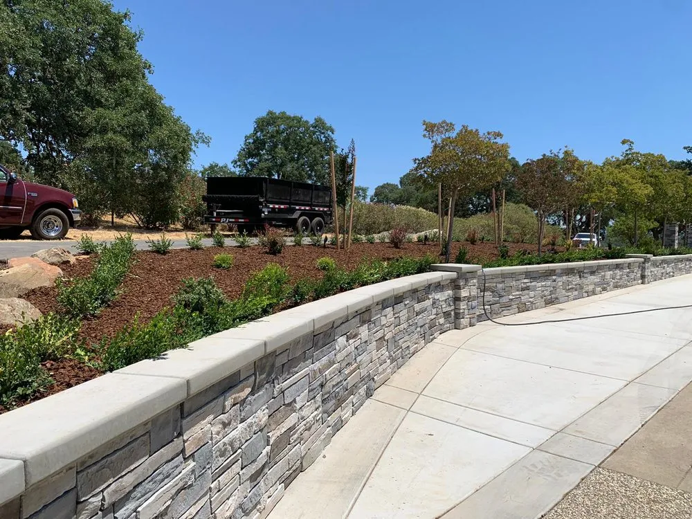 Professional residential landscaping in El Dorado Hills, CA by California Green Garden
