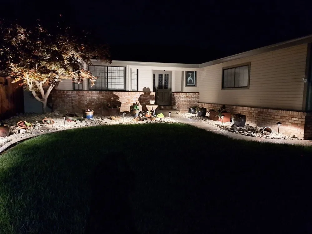 Custom lawn mowing service in Elk Grove, CA by California Landscaping & Design