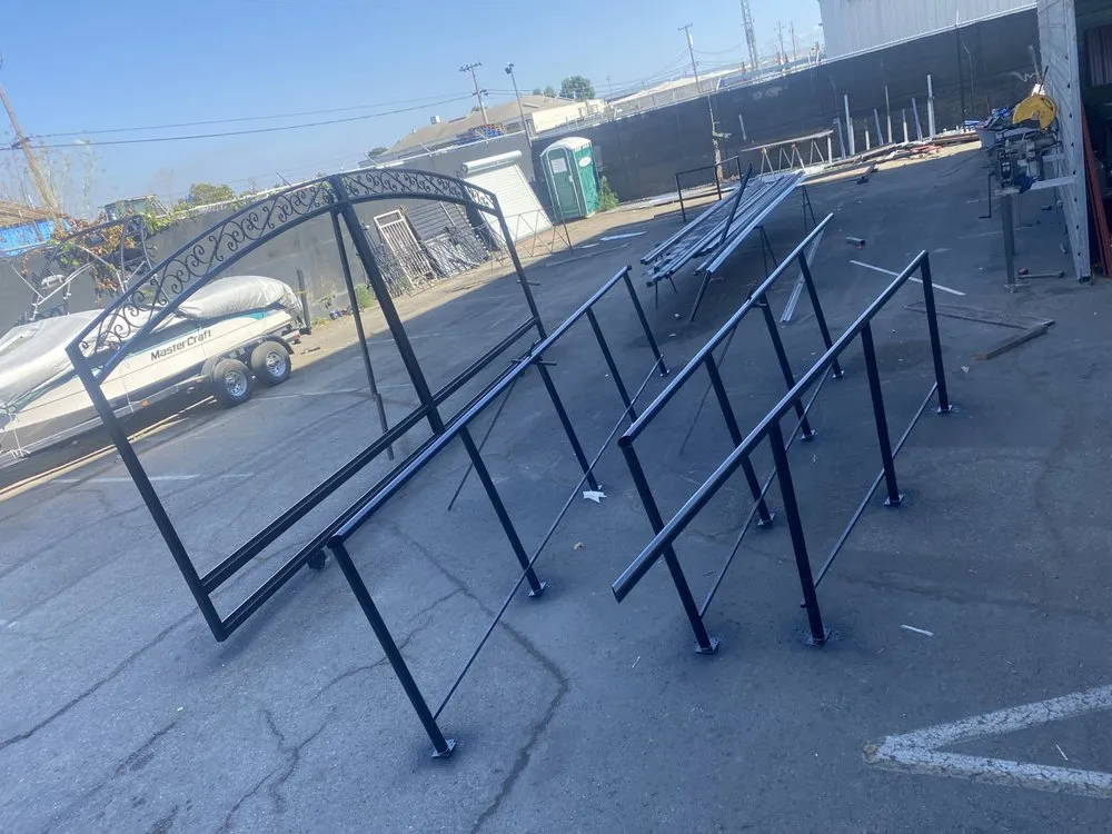 Local landscape installation with custom design in Richmond, CA by California Metal Sheets & Welding