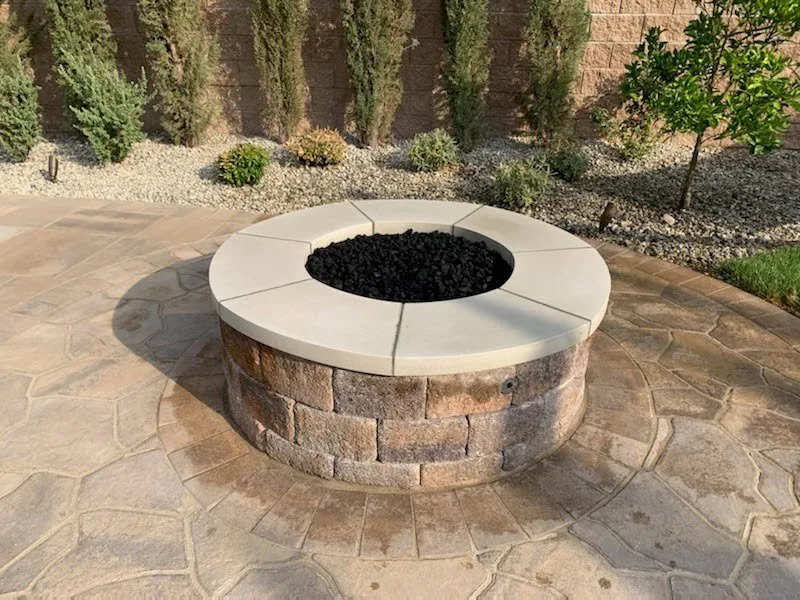 Custom landscape design for year-round maintenance in Burbank, CA by California Pavingstone