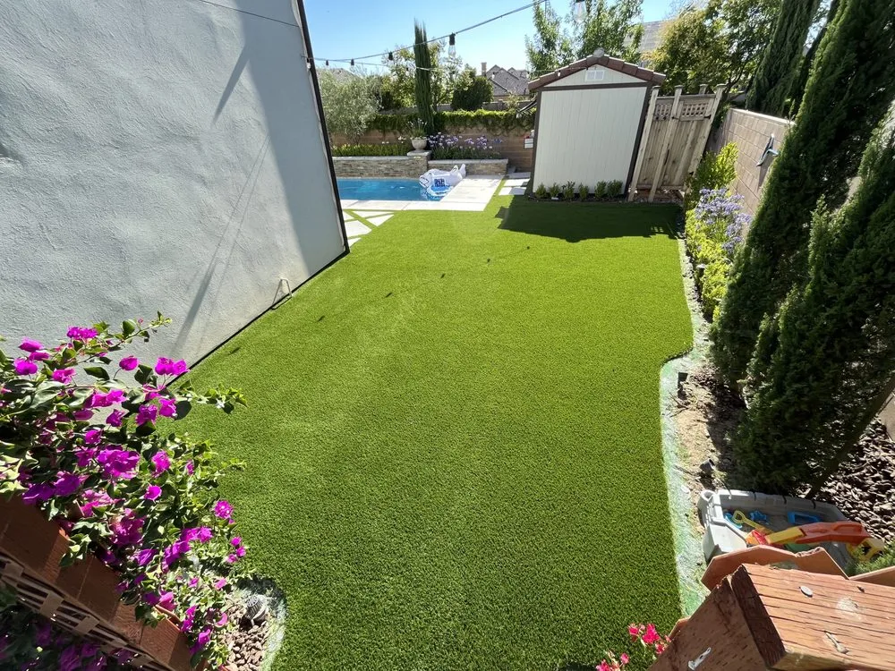 Affordable lawn care service for year-round maintenance in Clovis, CA by California Turf and Landscaping