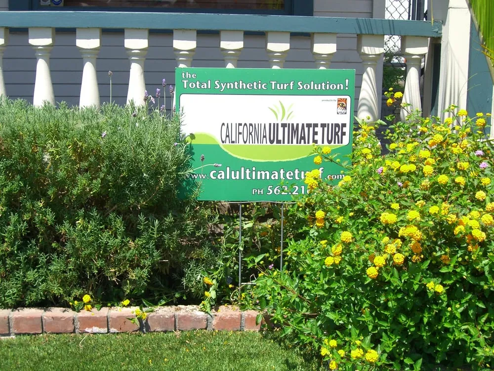 Local landscape design in Signal Hill, CA by California Ultimate Turf