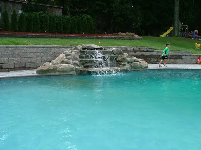 Custom garden landscaping in Newburgh, NY by California Water Gardens