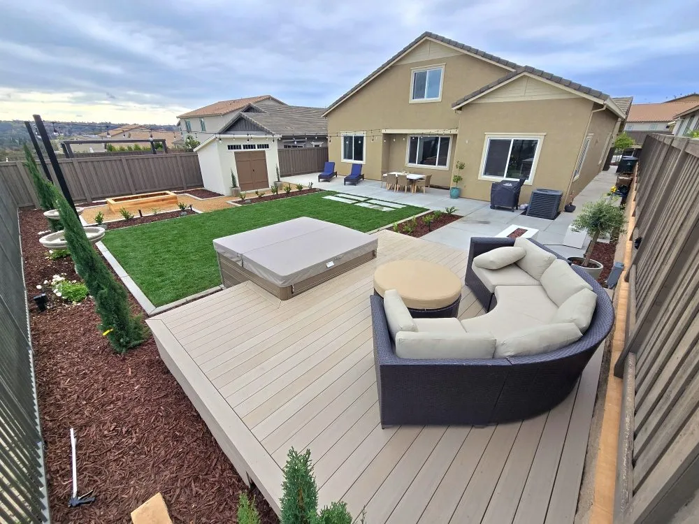 Reliable yard cleanup service for outdoor upgrades in Roseville, CA by Caligreen Landscaping