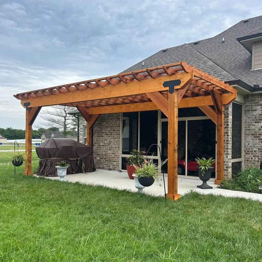 Custom outdoor landscaping in Franklin, TN by Call Construction