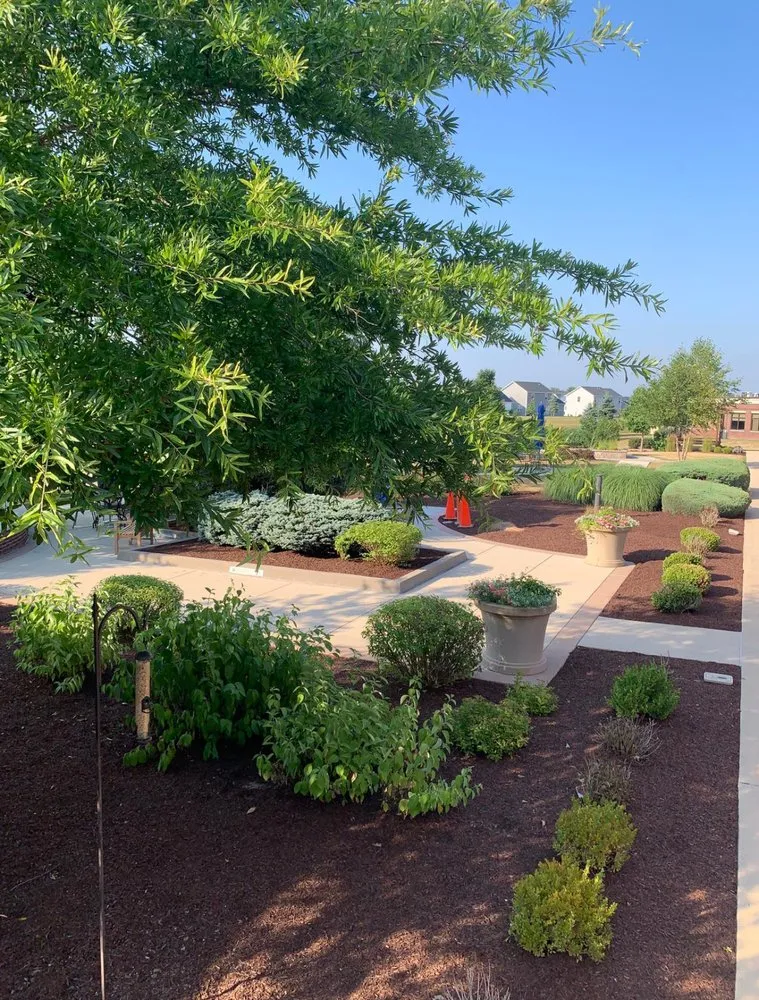 Expert lawn mowing service with custom design across Urbana, IL - Call Eddie