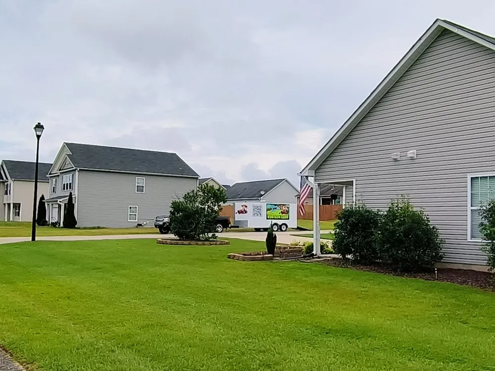 Professional residential landscaping in Bunnlevel, NC - Call My Yard Guy