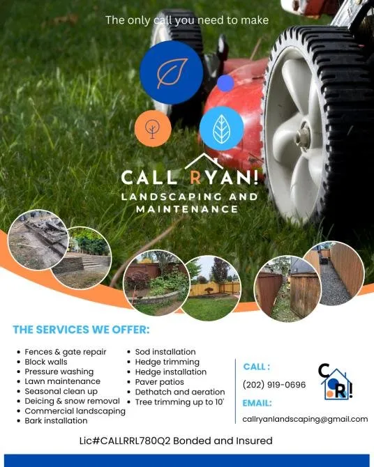 Top-rated lawn mowing service for year-round maintenance in Renton, WA by Call Ryan Landscaping & Maintenance