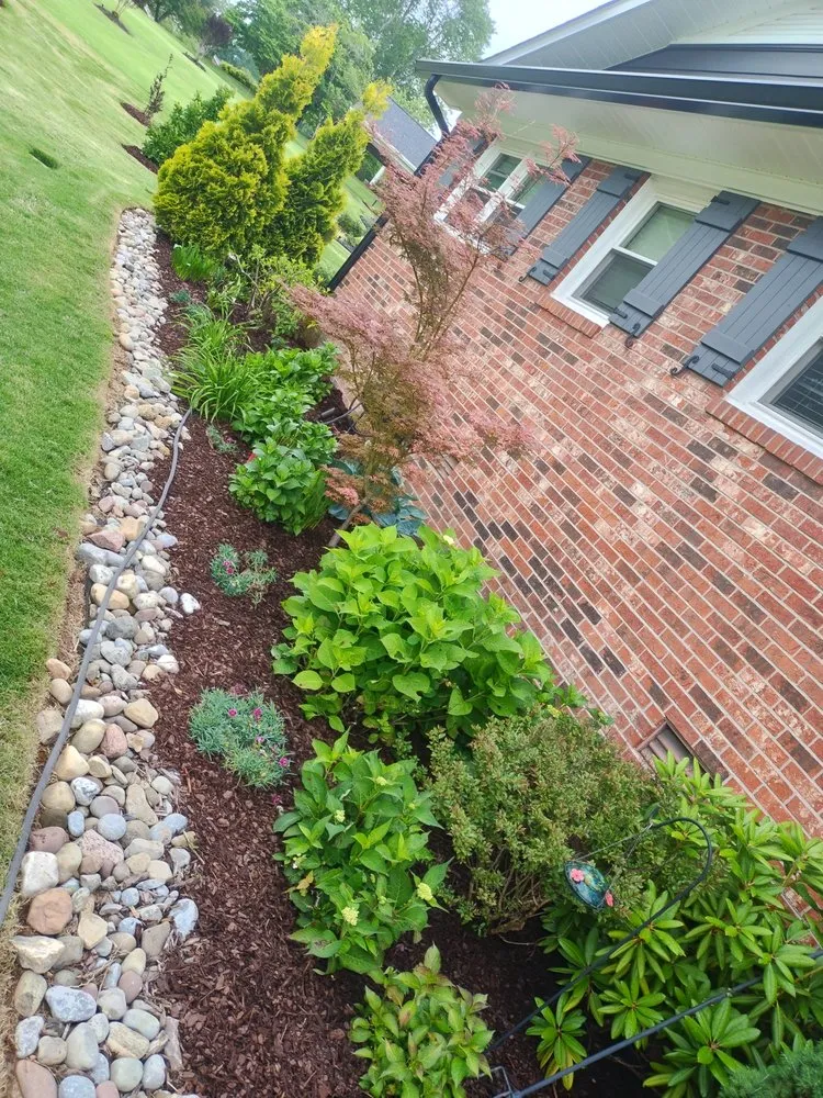Custom outdoor landscaping near you in Greenville, SC by Call Someone Who Cares Lawn Care