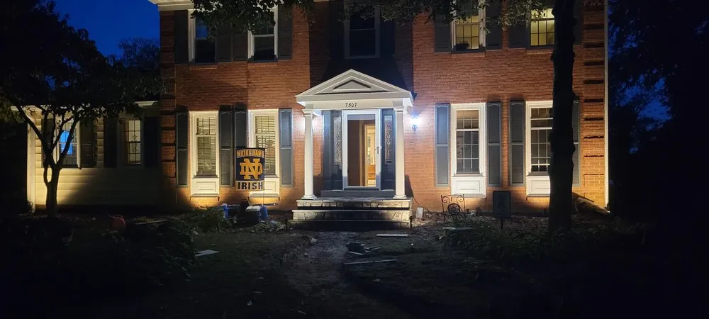 Professional landscape design in Manassas, VA by Calles Landscaping