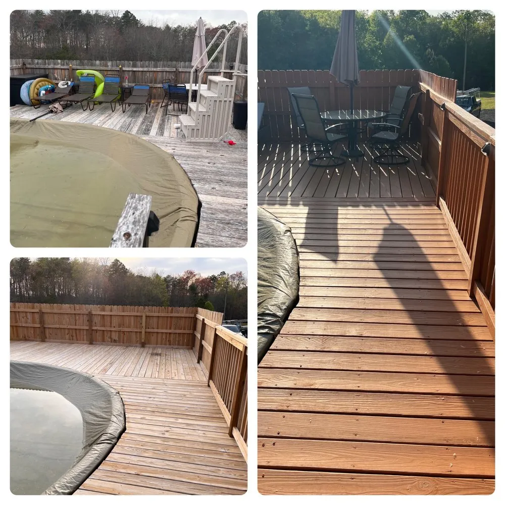 Local outdoor landscaping in Lincolnton, NC by Calloway Property Services