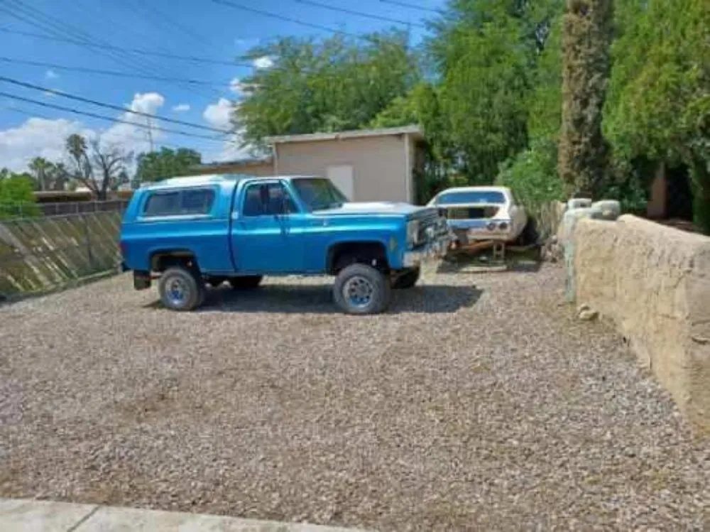 Custom outdoor landscaping in Tucson, AZ by Calmese Landscaping