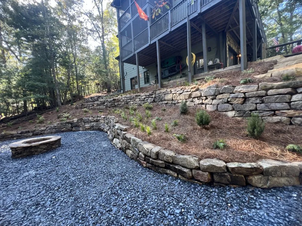 Top-rated outdoor landscaping for outdoor upgrades in Acworth, GA by Calmo solution landscape LLC