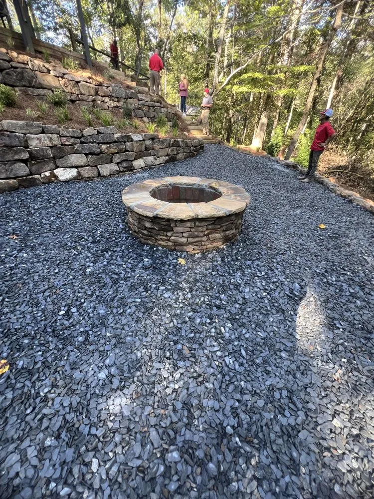 Affordable outdoor landscaping for homes across Acworth, GA - Calmo solution landscape LLC