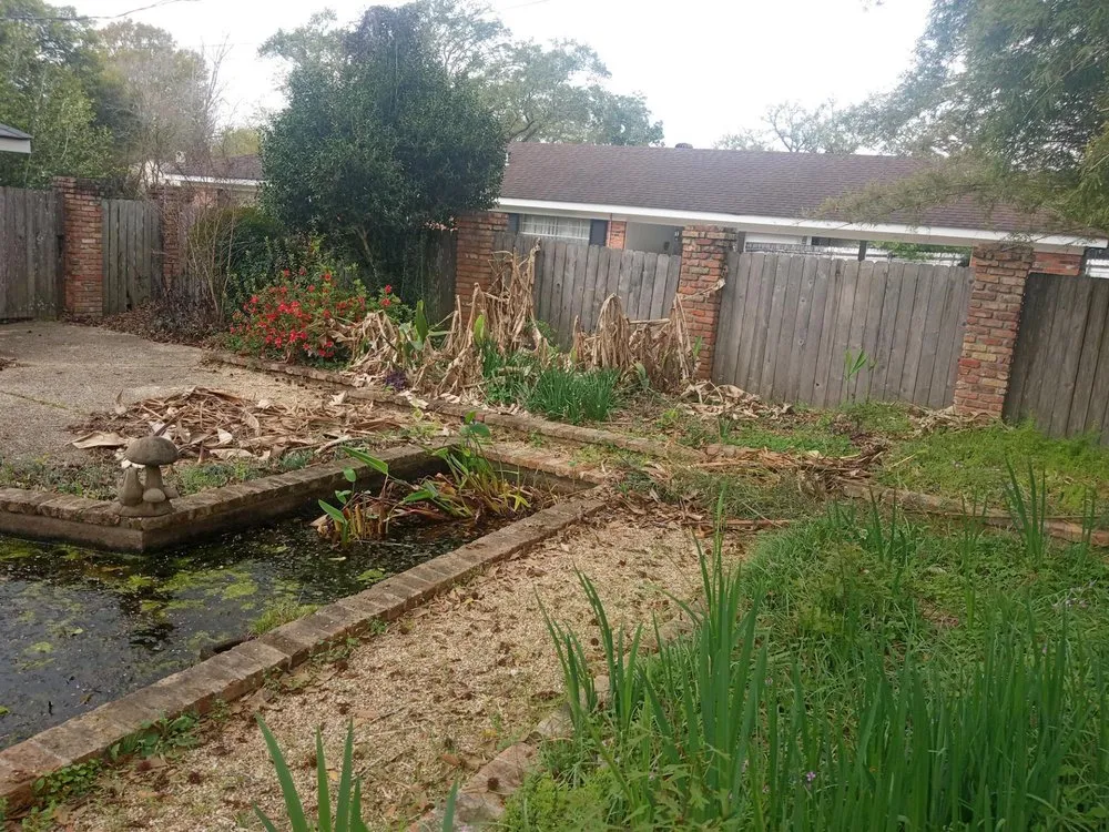 Affordable garden landscaping in Jeanerette, LA by Cal's Lawn care