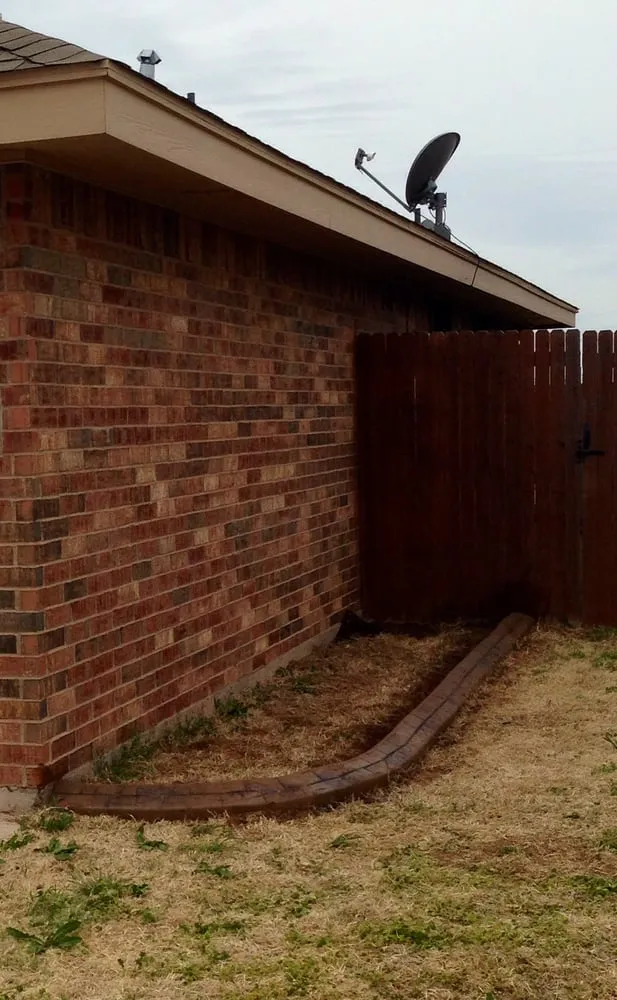 Professional landscaping services in Abilene, TX by Calton Custom Curbing