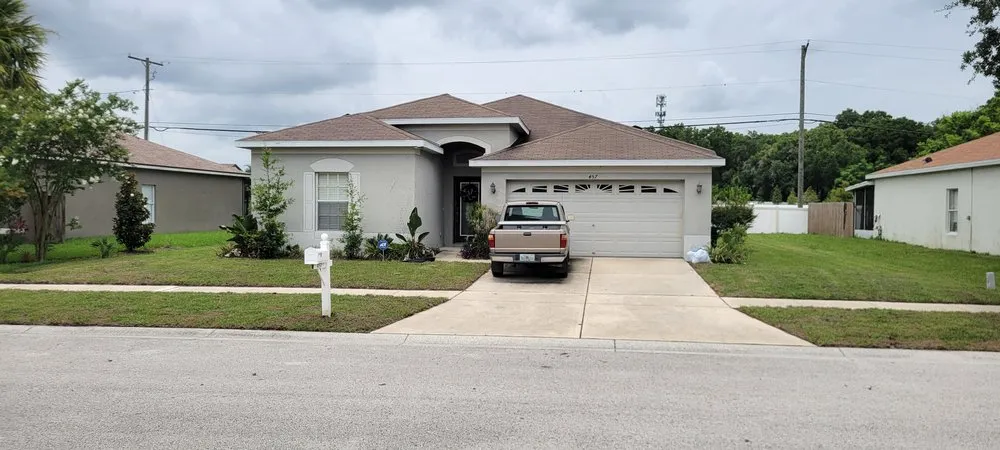 Professional outdoor landscaping with custom design across Tampa Bay, FL - Calvin's Mowing Service