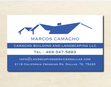 Trusted garden landscaping for residential properties in Dallas, TX by Camacho Building and Landscaping