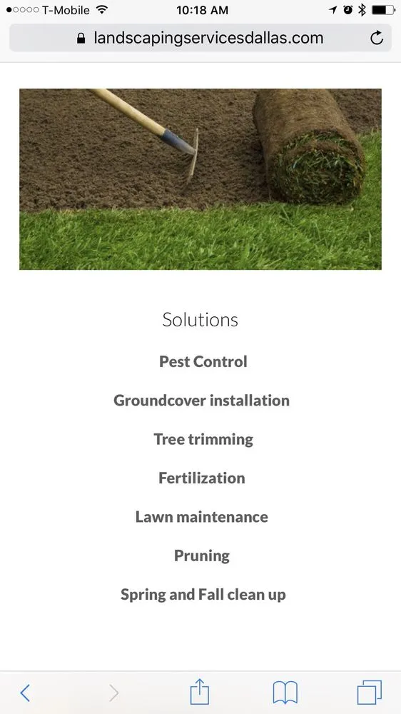 Trusted yard maintenance in Dallas, TX - Camacho Building and Landscaping