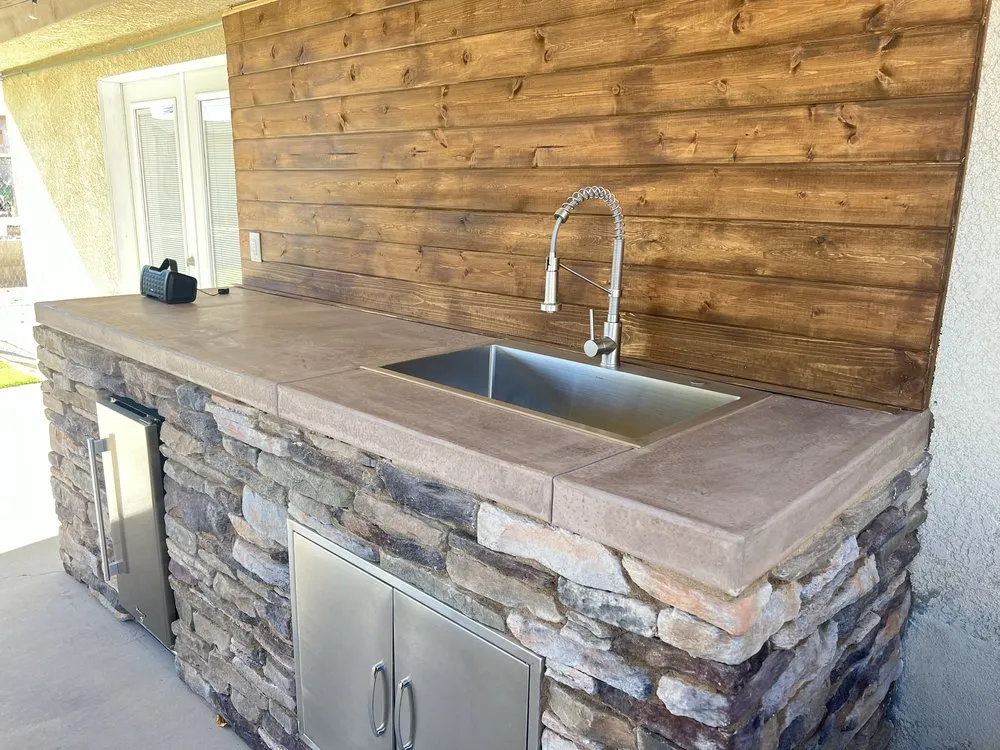 Custom garden landscaping in Barstow, CA - Camacho Prolific Renovations