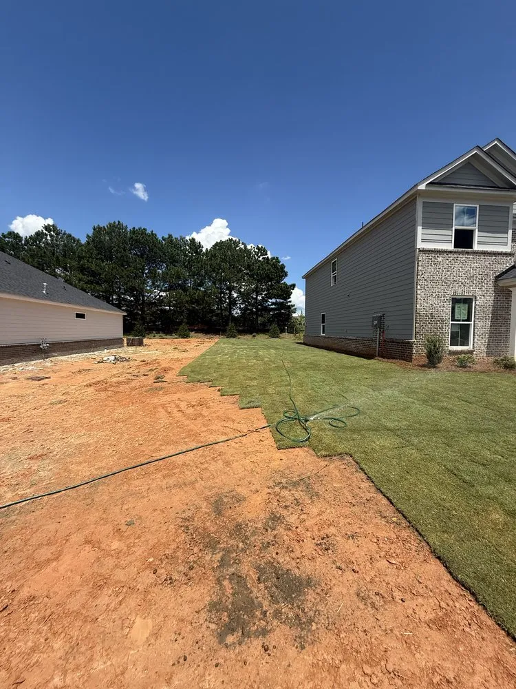 Local lawn mowing service for residential properties across Lawrenceville, GA - Camacho Scapes