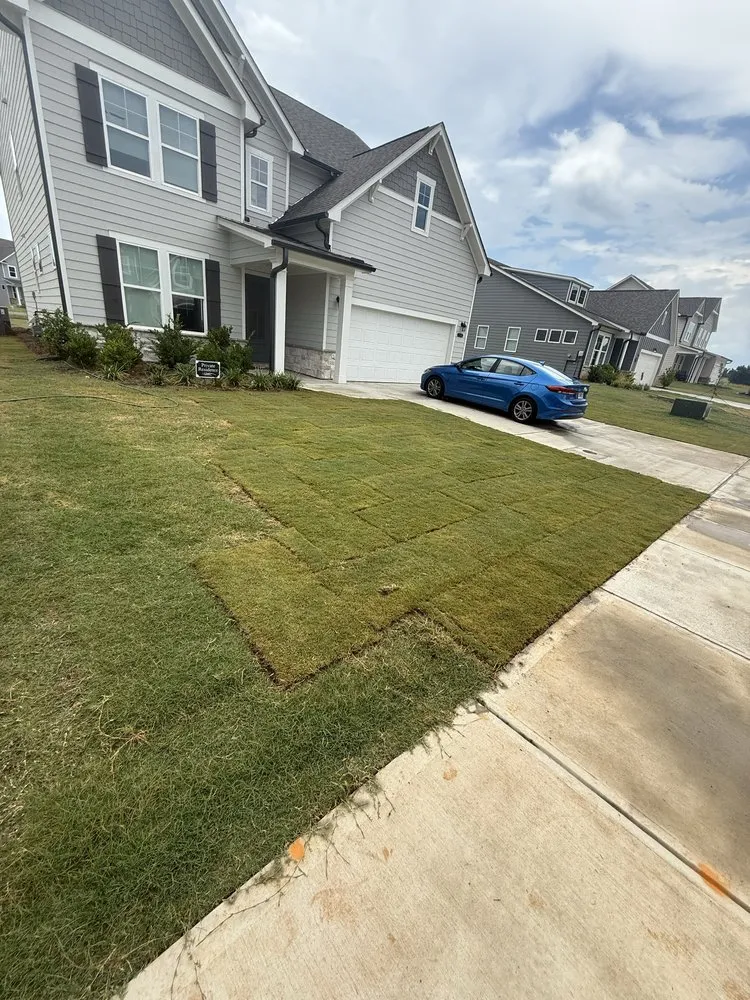 Affordable landscape installation for homes across Lawrenceville, GA - Camacho Scapes