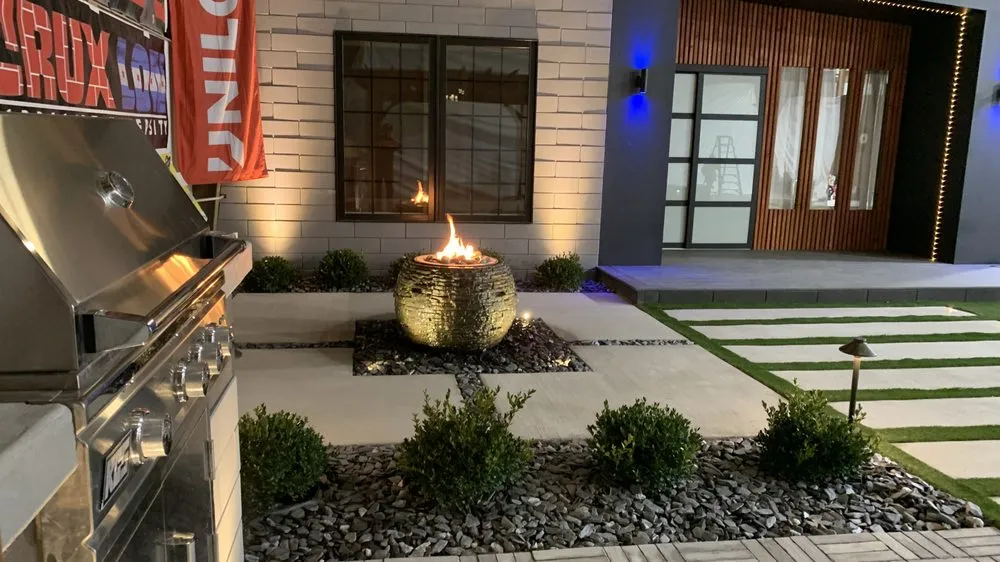 Custom residential landscaping with custom design across Oak Lawn, IL - Camargo Landscaping