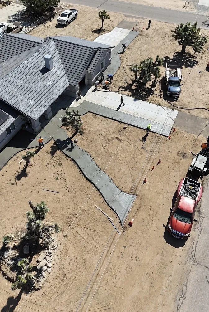 Local lawn care service in Redlands, CA by Camarillo Concrete Construction