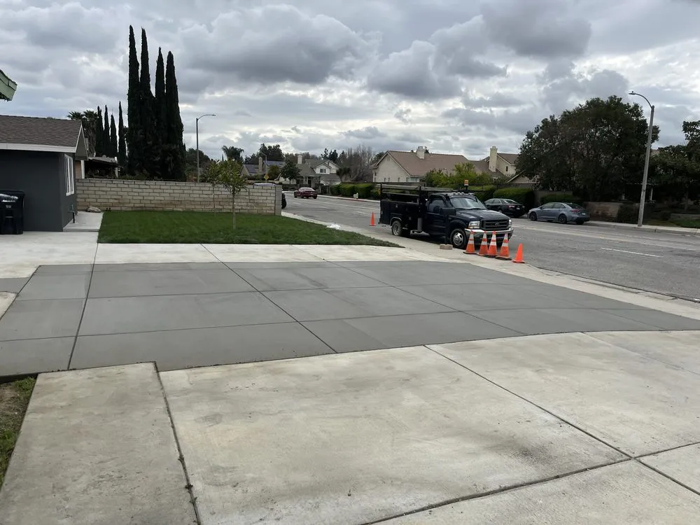 Reliable lawn care service in Redlands, CA by Camarillo Concrete Construction