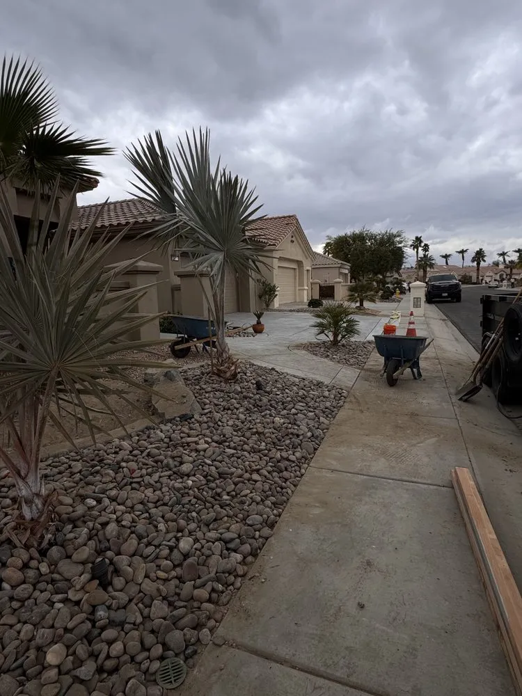 Reliable residential landscaping for year-round maintenance in Palm Springs, CA by Camel Desert Landscape