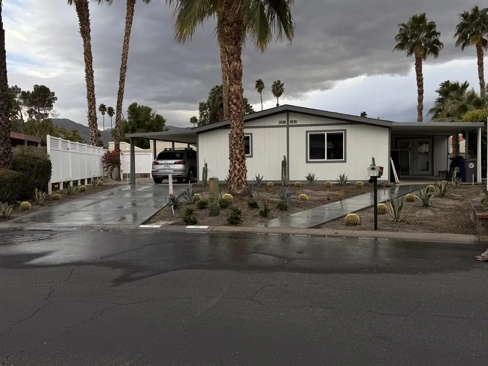 Affordable landscape design in Palm Springs, CA - Camel Desert Landscape