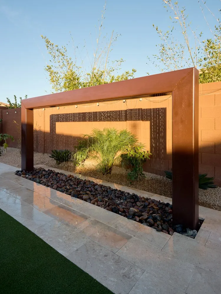 Expert residential landscaping with custom design in Scottsdale, AZ by Camelback Hardscapes