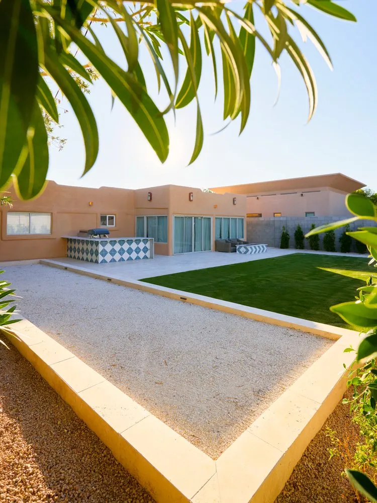 Reliable lawn care service for homes in Scottsdale, AZ by Camelback Hardscapes