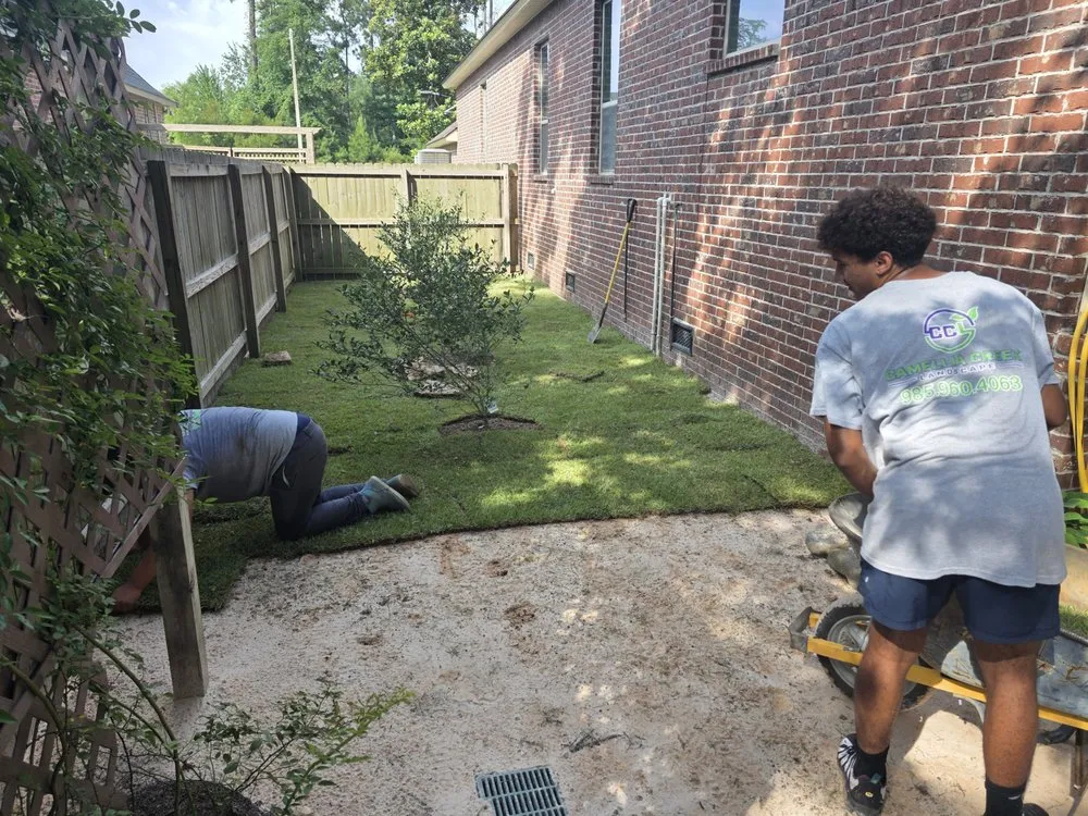 Custom lawn care service in Slidell, LA by Camellia Creek Landscape
