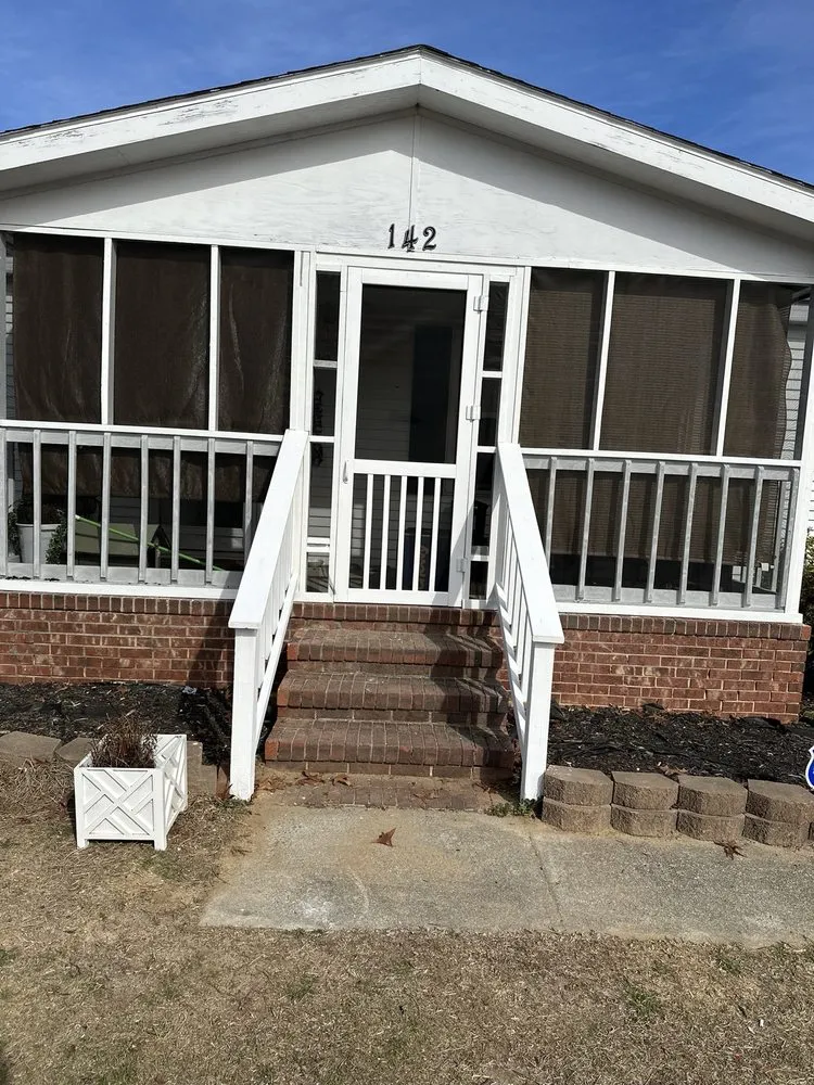 Custom landscape installation in Aberdeen, NC by Cameron’s Home Improvement