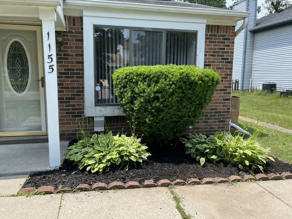 Professional outdoor landscaping for beautiful yards in Ypsilanti, MI by Cameron’s Lawn Care & Auto Detailing