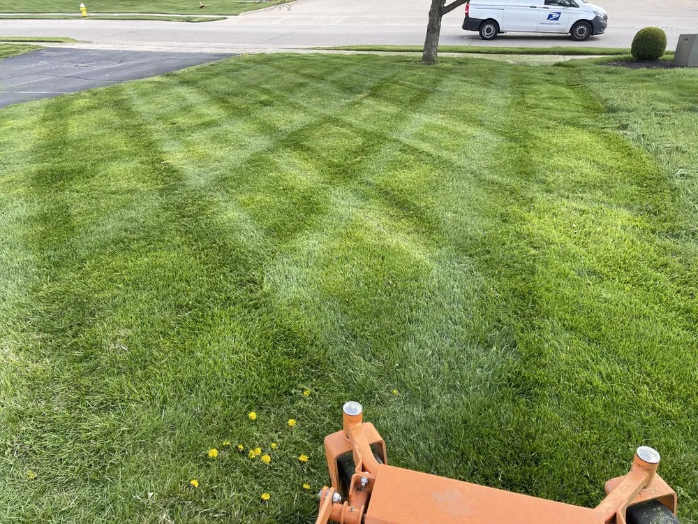 Top-rated lawn mowing service in Dayton, OH - Cameron’s Lawnscaping Service