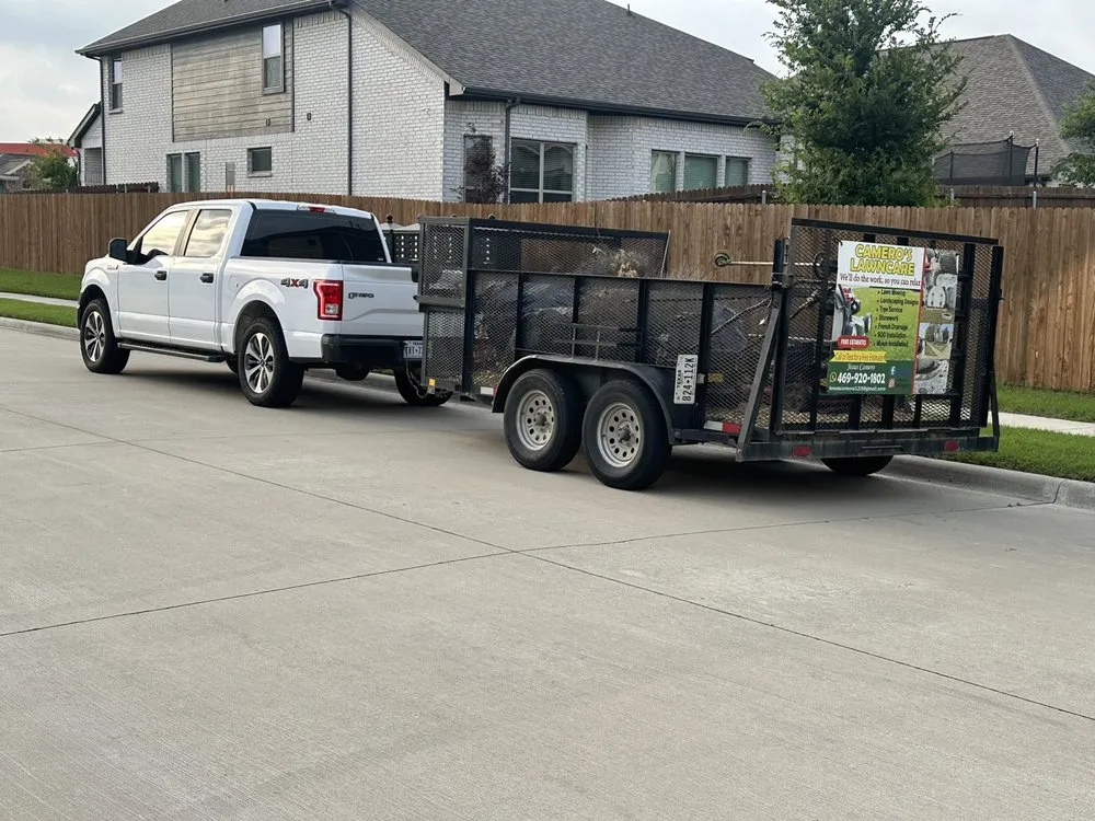 Reliable landscape installation in Little Elm, TX by Camero’s Lawncare