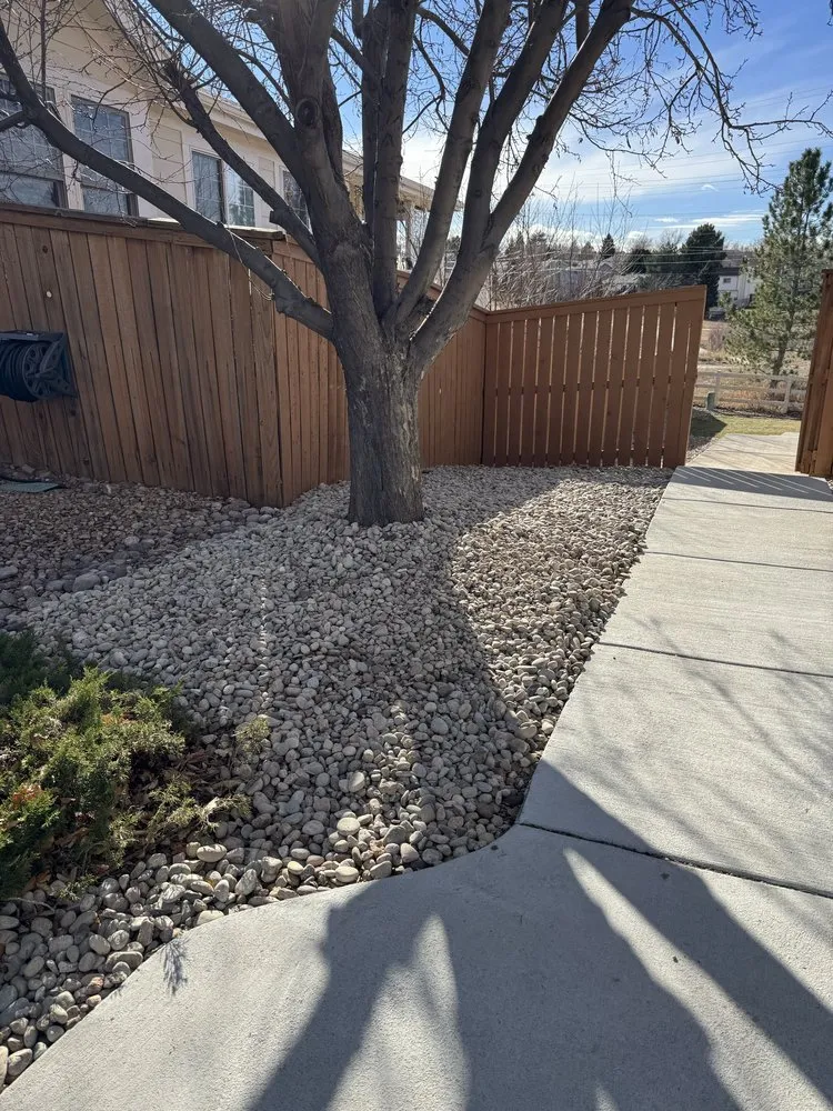 Professional landscape installation for residential properties in Denver, CO by Camilleri Solutions