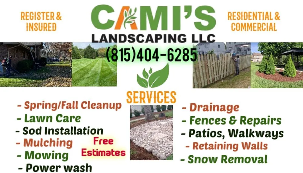 Expert residential landscaping experts serving McHenry, IL - Cami's Landscaping