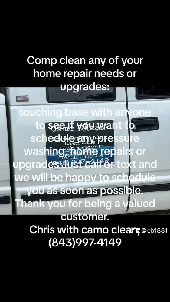 Expert landscape design experts serving Johnsonville, SC - Camo Clean