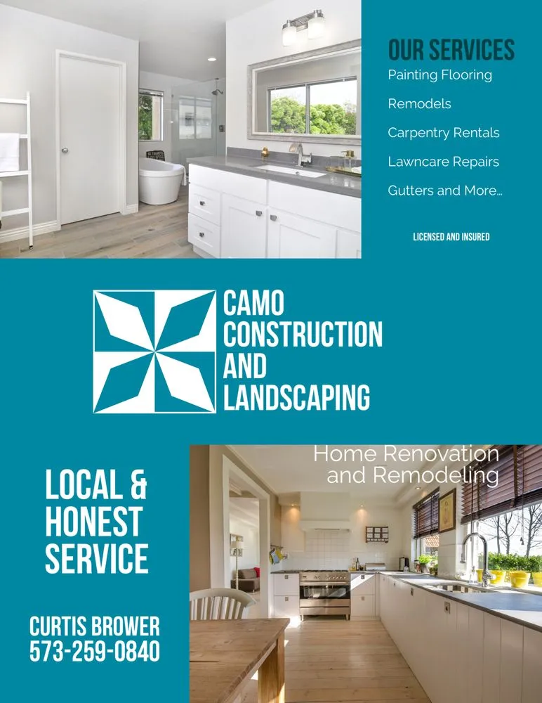 Expert outdoor landscaping near you in Bourbon, MO by Camo Construction and Landscaping