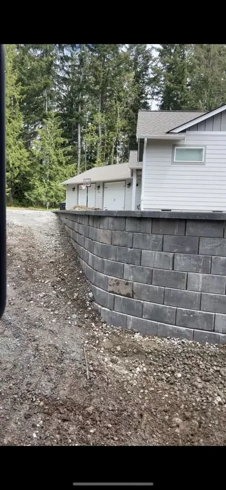 Top-rated outdoor landscaping in Graham, WA by Campbell Excavating