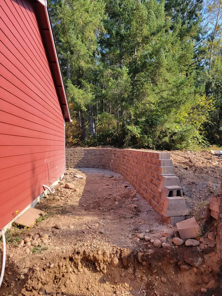 Affordable yard maintenance with custom design across Graham, WA - Campbell Excavating