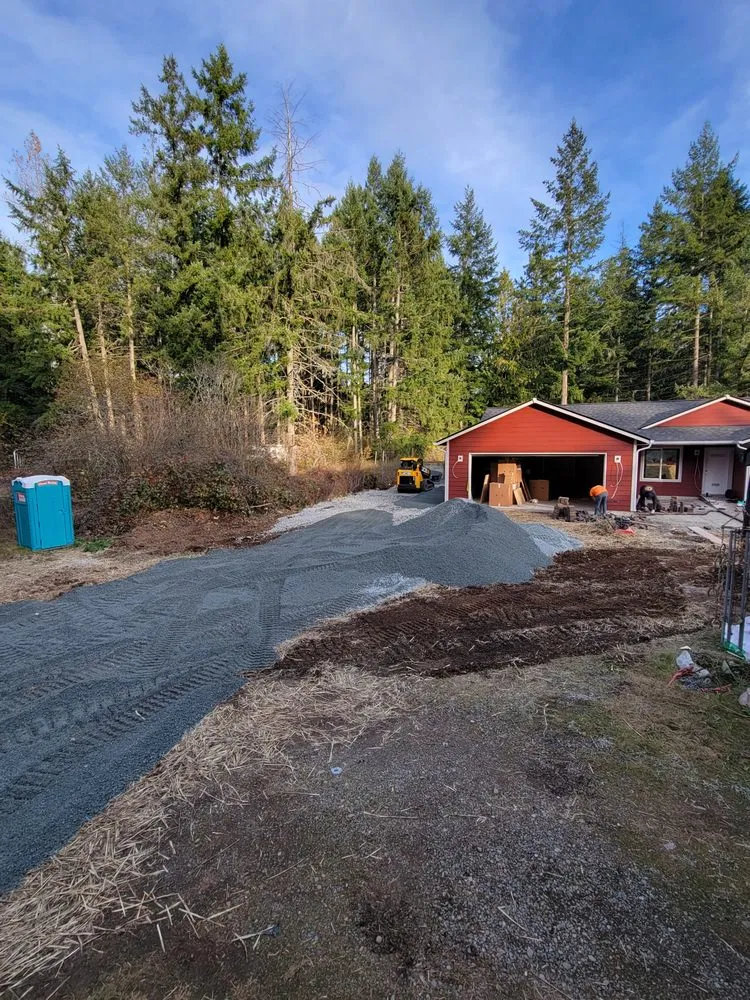 Top-rated landscape design with custom design in Graham, WA by Campbell Excavating