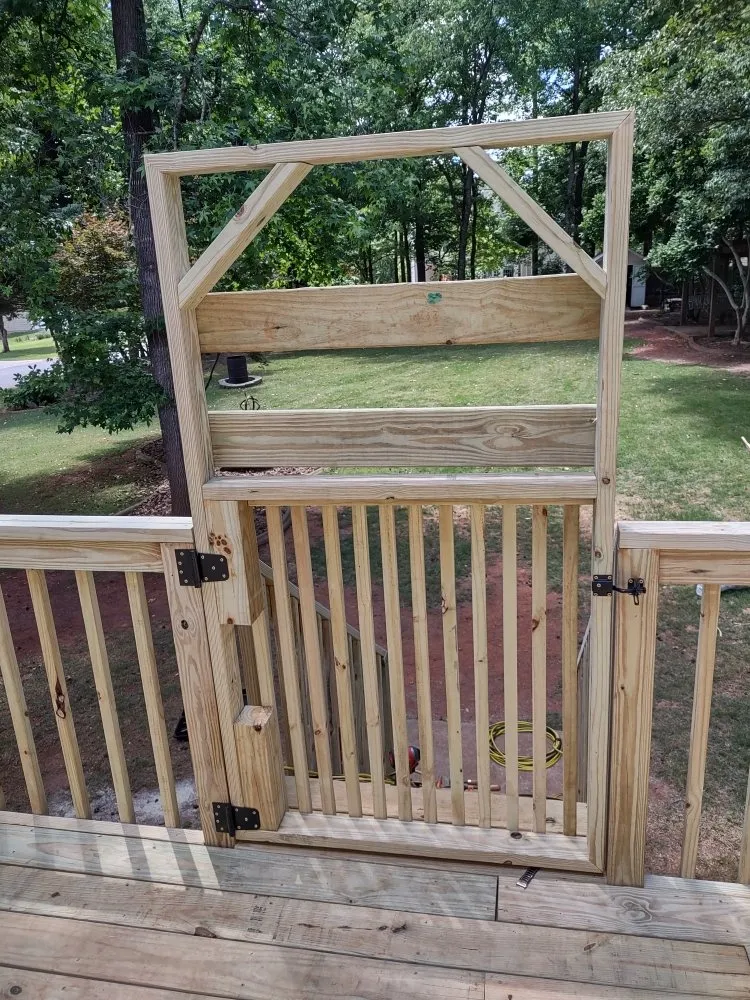 Professional yard cleanup service near you in Acworth, GA by Campbell Fencing & Landscapes