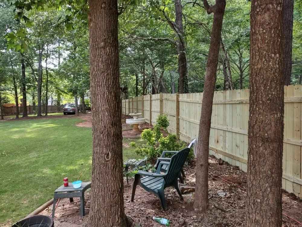 Local lawn care service in Acworth, GA by Campbell Fencing & Landscapes