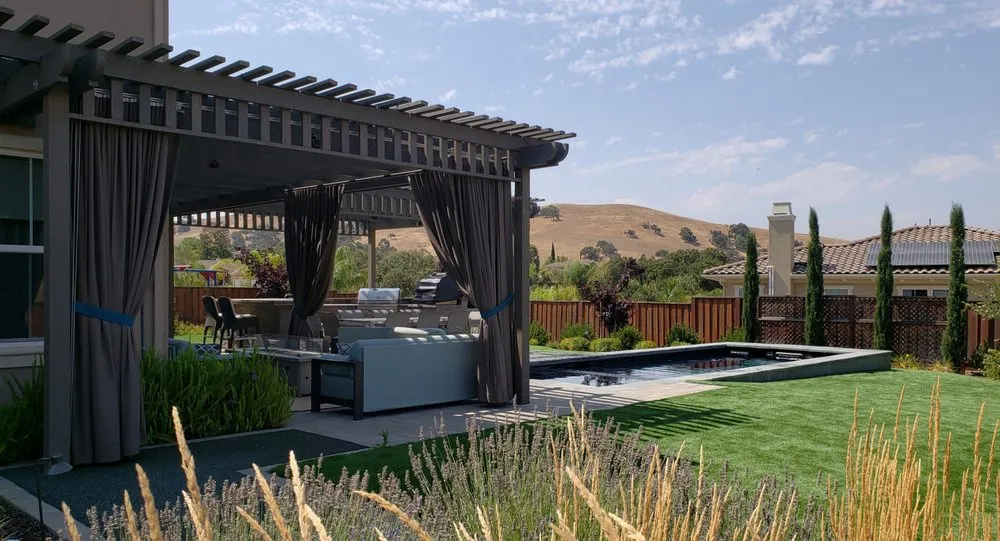 Expert landscape design for beautiful yards in Campbell, CA by Campbell Landscape