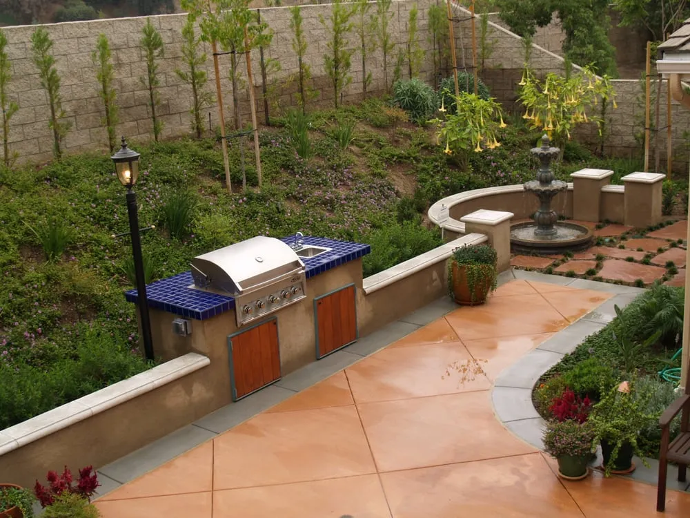 Professional yard cleanup service for homes in San Dimas, CA by Campbell Landscapes