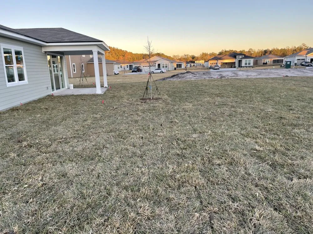 Custom landscape design in Hilliard, FL by Campbells Landscaping